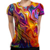 Psychedelic Womens T-Shirt