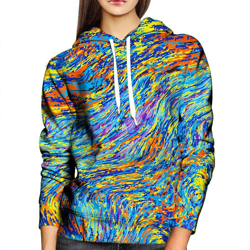 Abstract Womens Hoodie