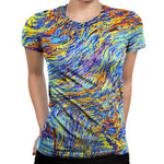 Abstract Womens T-Shirt