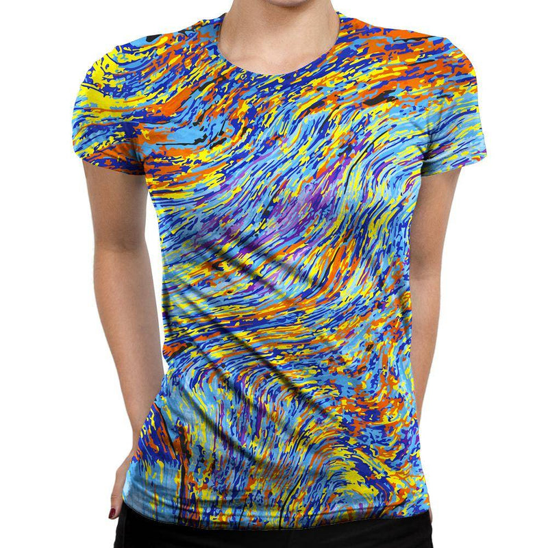 Abstract Womens T-Shirt