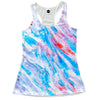 Light Blue Swerves Racerback