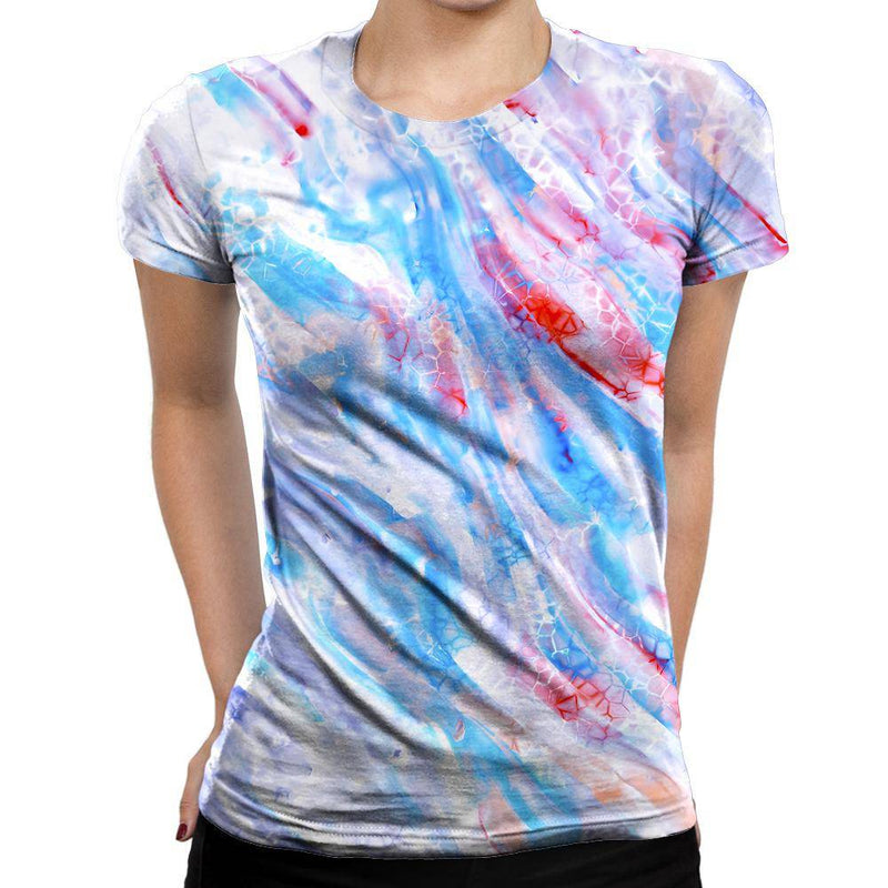Abstract Womens T-Shirt
