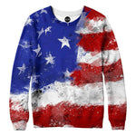 American Flag Lines Sweatshirt