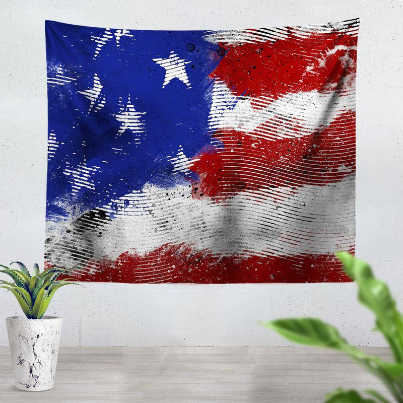 American Flag Tapestry