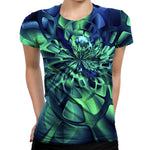 Fractal Womens T-Shirt