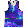 Blue Swirls Tank Top