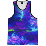 Blue Swirls Tank Top