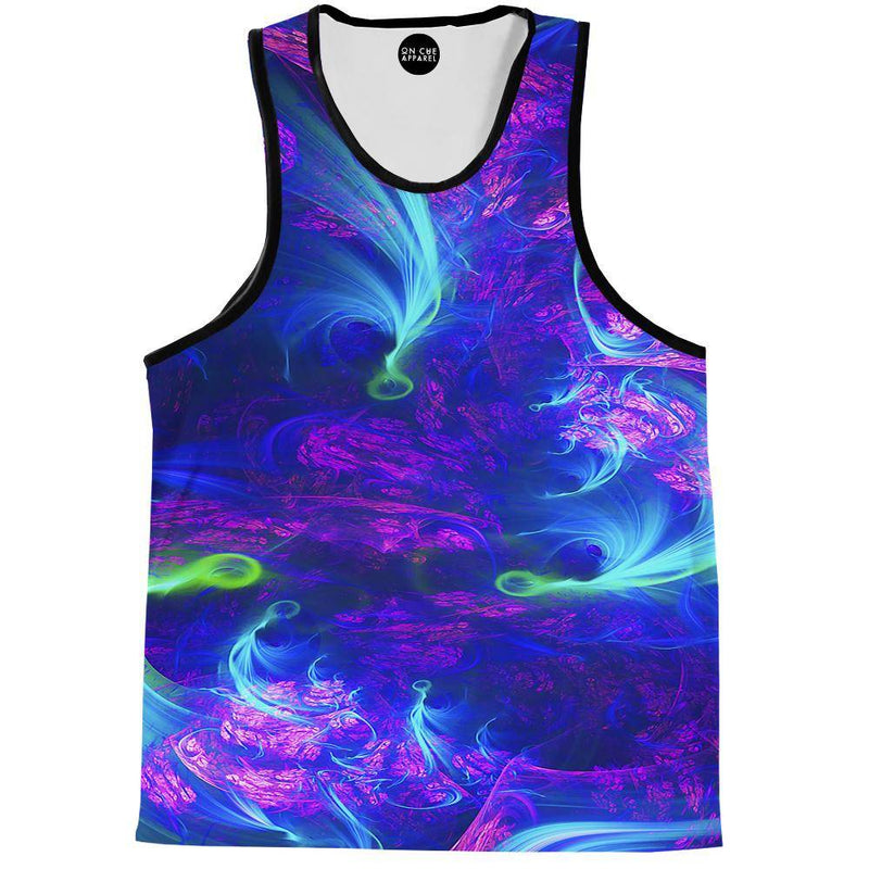 Blue Swirls Tank Top