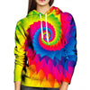 Tie Dye Womens Hoodie
