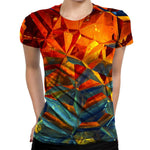 Triangle Womens T-Shirt
