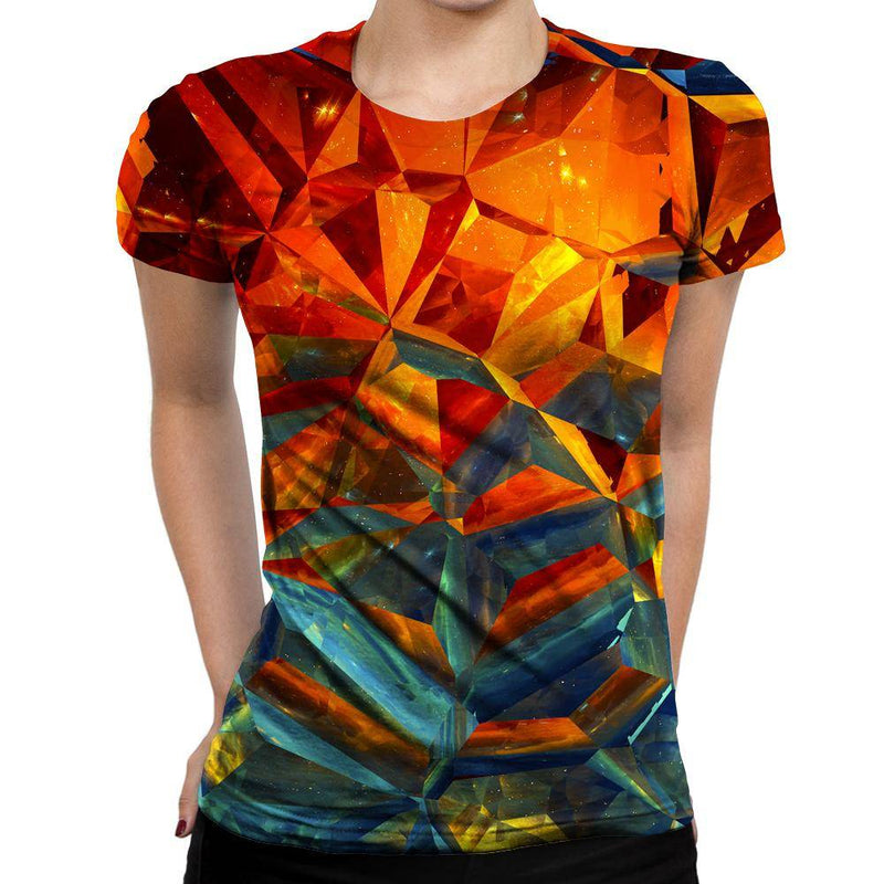 Triangle Womens T-Shirt