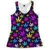 Black Weed Racerback