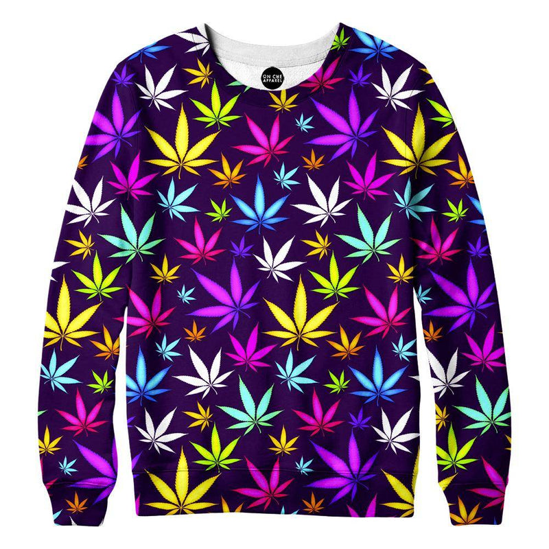Black Weed Sweatshirt
