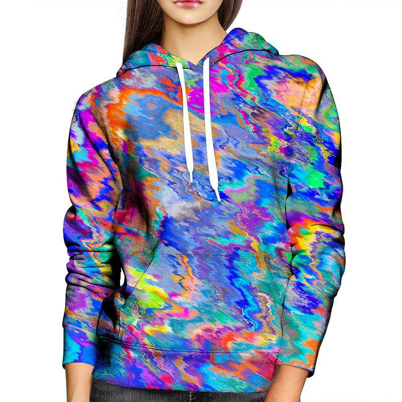 Paint Womens Hoodie