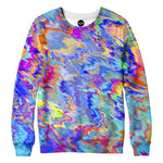 Paint Splatter Womens Sweatshirt