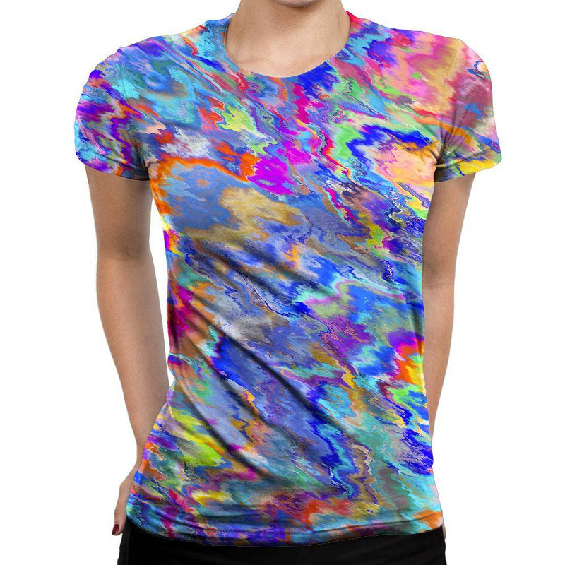 Paint Womens T-Shirt