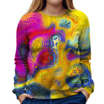 Abstract Womens Sweatshirt