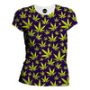 Marijuana Leaves Womens T-Shirt