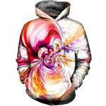 Abstract Waves Hoodie