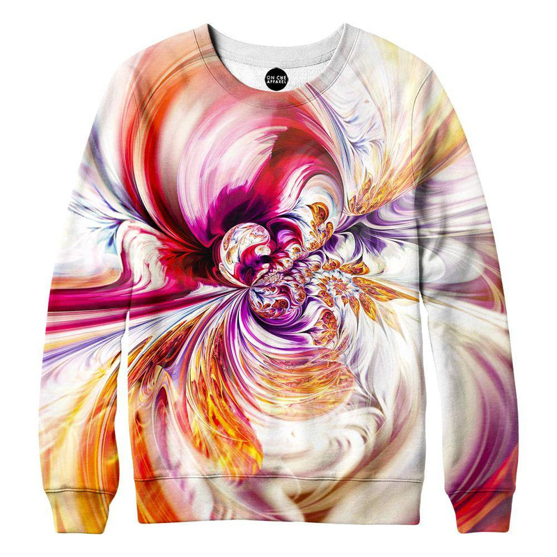 Abstract Waves Womens Sweatshirt