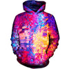 Color Portal Womens Hoodie