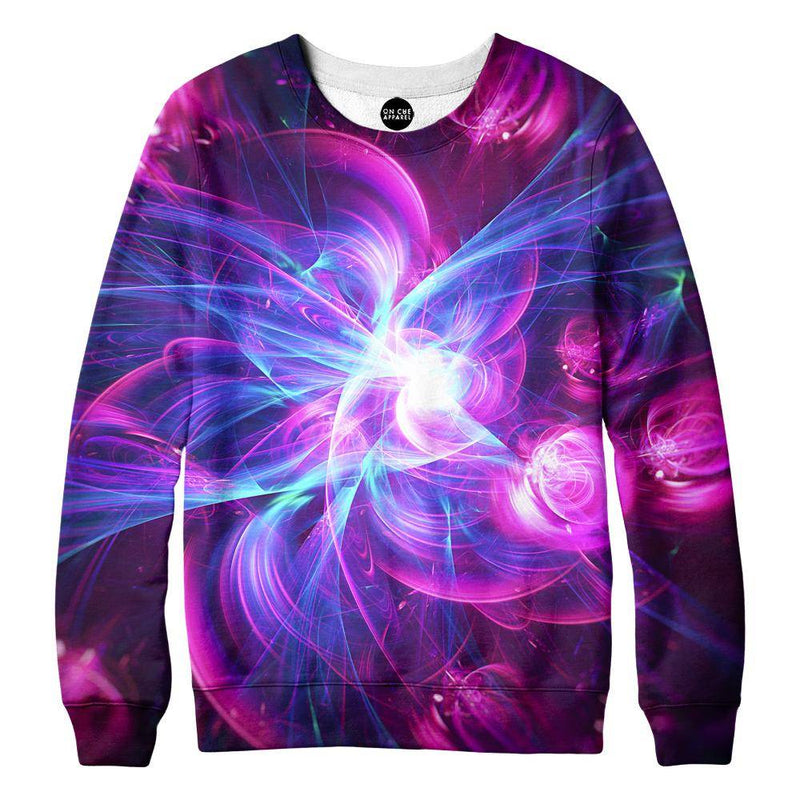 Purple Light Womens Sweatshirt