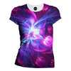 Purple Light Womens T-Shirt