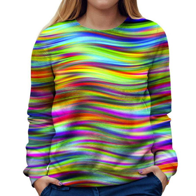 Abstract Womens Sweatshirt