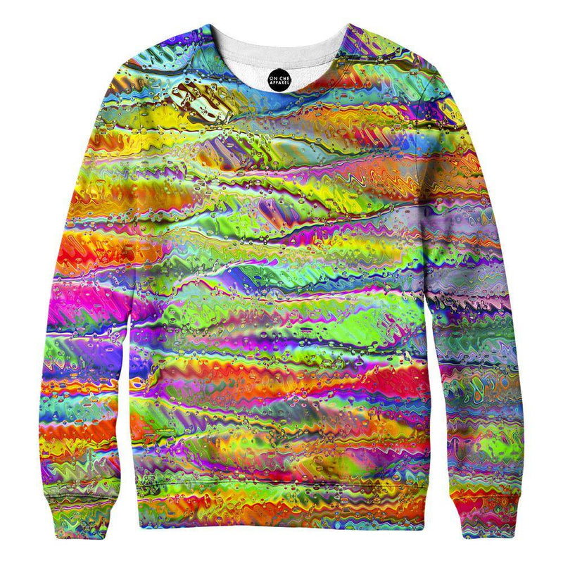 Distorted Colors Womens Sweatshirt