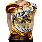 Fractal Womens T-Shirt