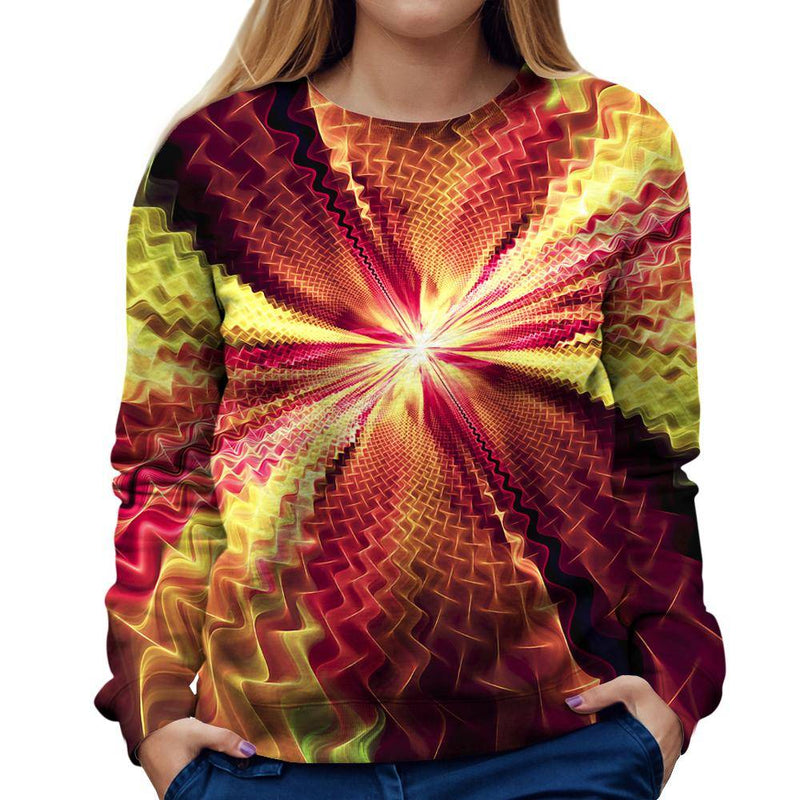 Abstract Womens Sweatshirt