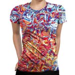 Abstract Womens T-Shirt