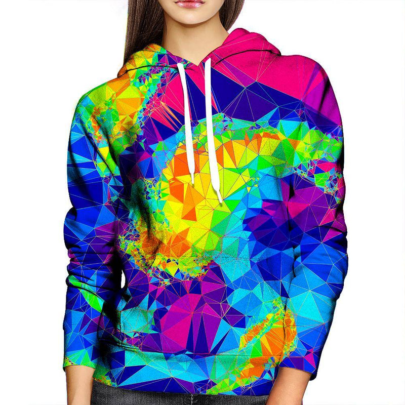 Crystals Womens Hoodie
