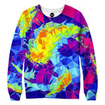 Crystals Womens Sweatshirt