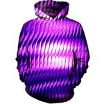 Purple Reflection Womens Hoodie