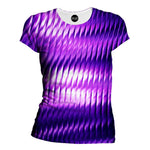 Purple Reflection Womens T-Shirt