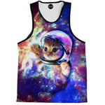 Galaxy Cat Tank Top