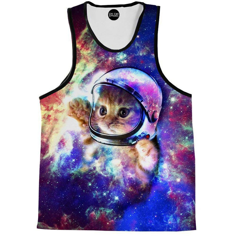 Galaxy Cat Tank Top