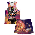 Abraham Lincoln Merica Tank and Shorts Rave Outfit