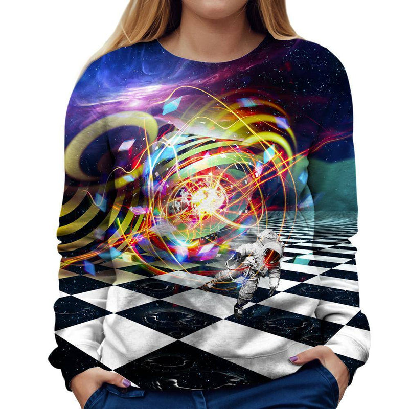 Astronaut Womens Sweatshirt