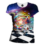Astronaut Absorption Womens T-Shirt