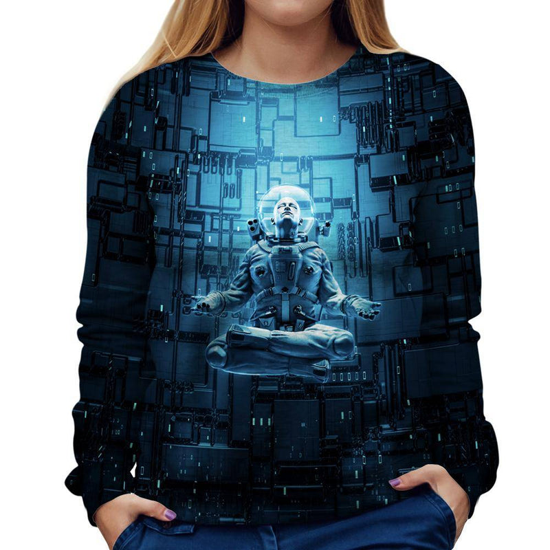 astronaut Womens sweatshirt