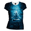 Astro Lotus Womens T-Shirt