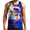 Galaxy Cat Tank Top