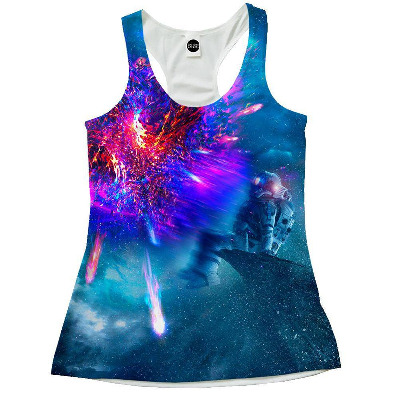 Astronaut Galaxy Racerback