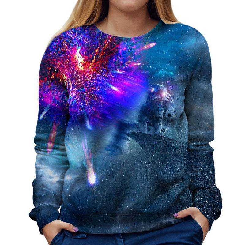 Astronaut Womens Sweatshirt