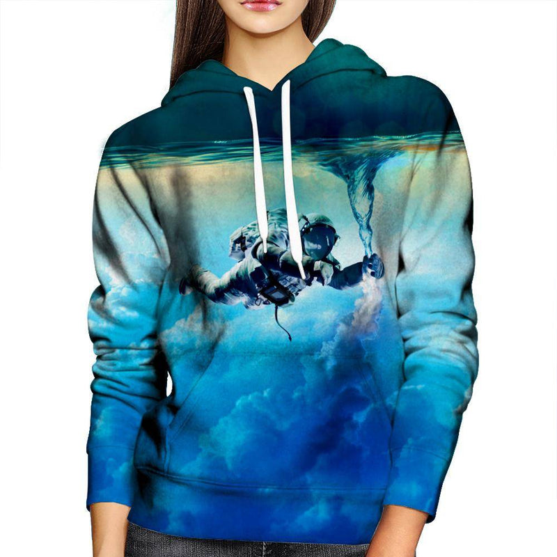 Astronaut Womens Sweatshirt