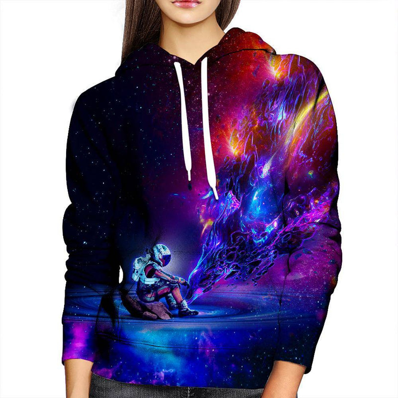 Astronaut Womens Hoodie