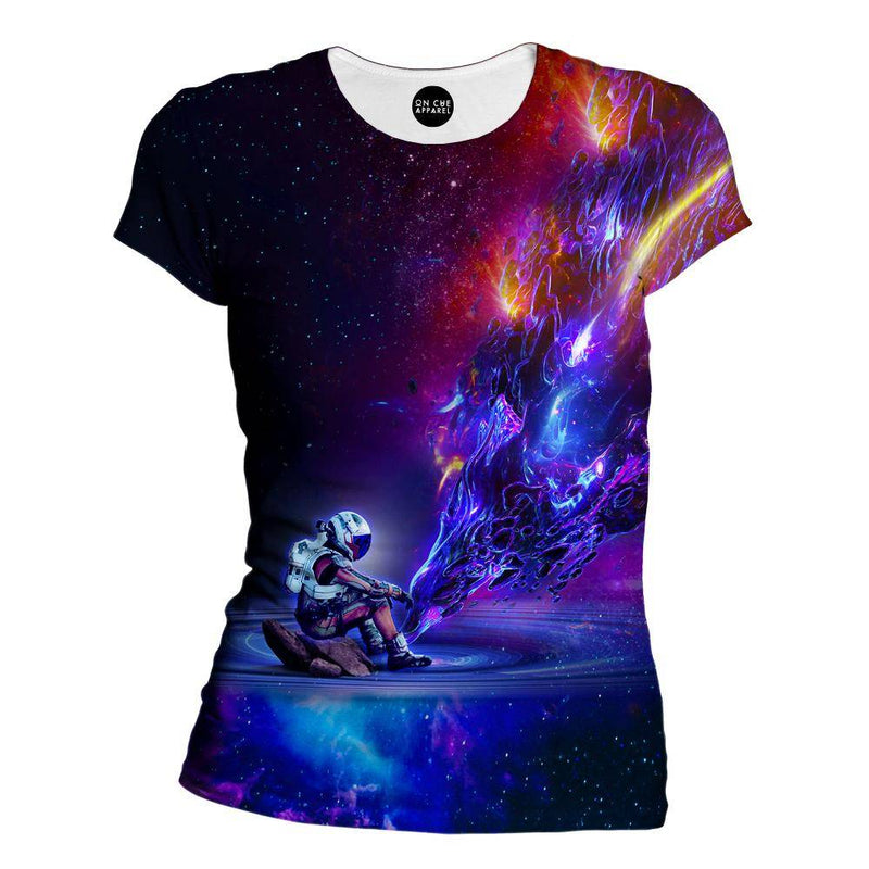 Astronaut Texture Womens T-Shirt