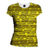 Awesome Caution Womens T-Shirt